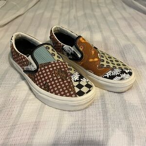 Vans women’s 6.5 patchwork